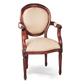 Sillón Clásico Frances Oval Sillón Clásico Frances Oval