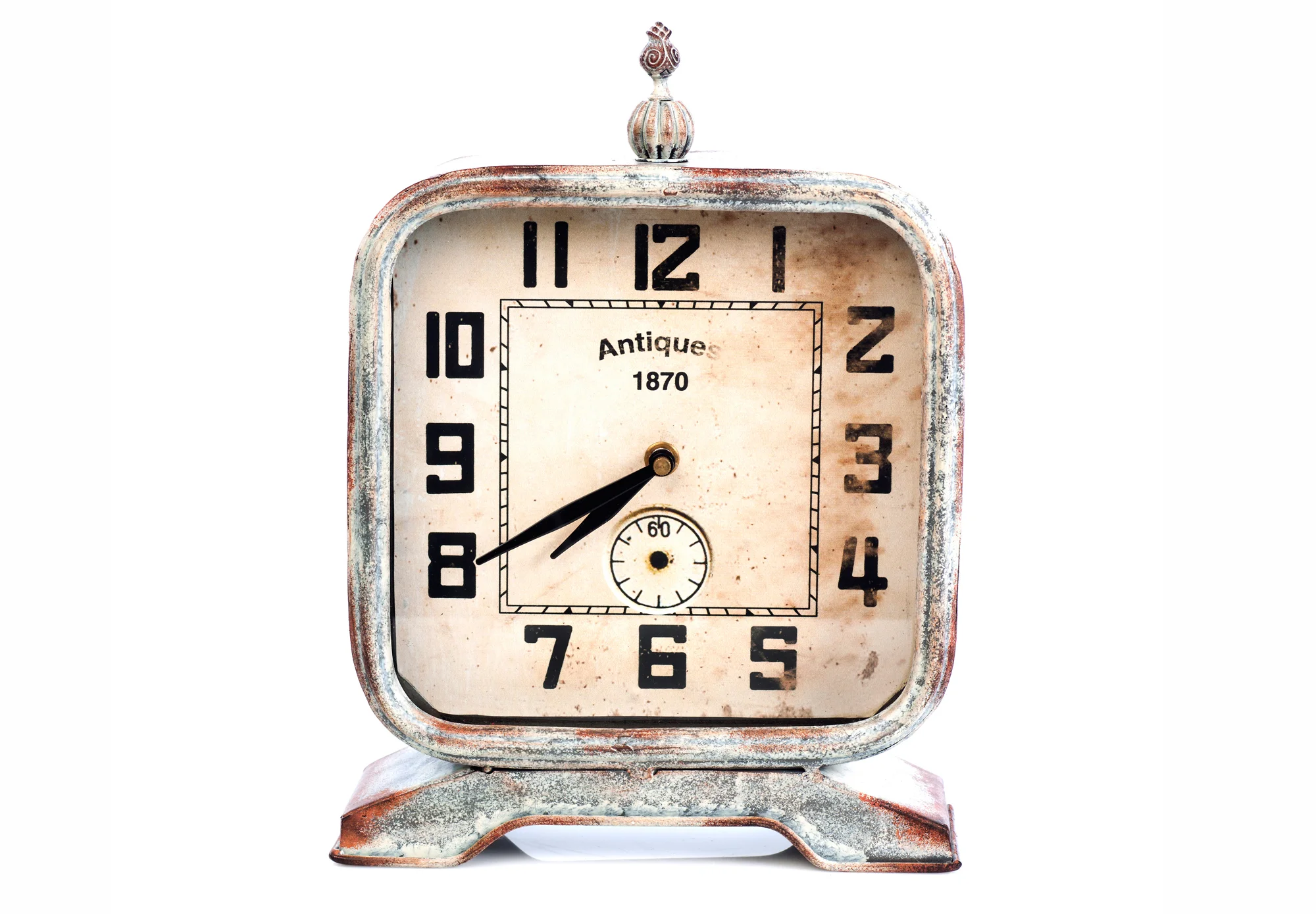Reloj cuadrado Vintage Antique