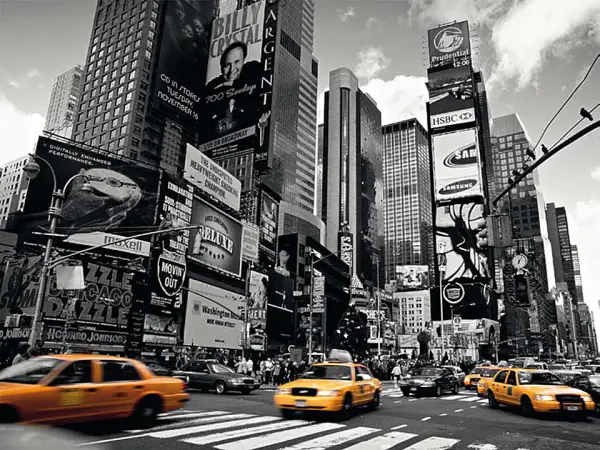 Cuadro canvas times square new york city