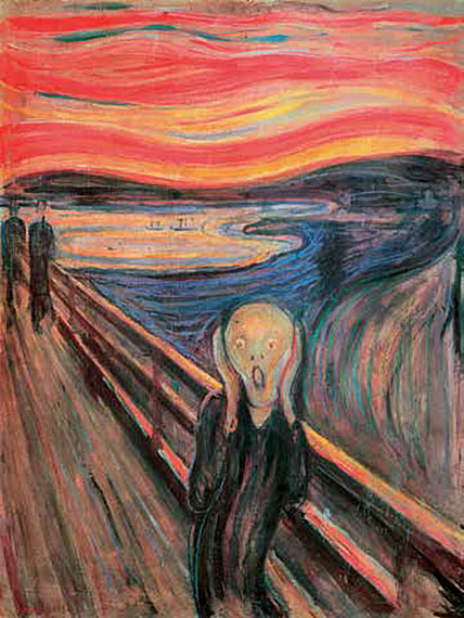 -Cuadro canvas museo edward munch el grito en Portobellostreet.es