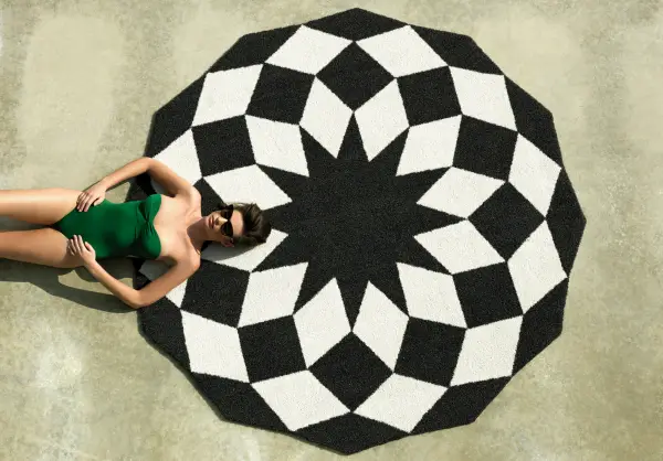 Alfombra de Jardín redonda Marquis