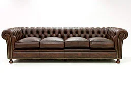 Sofá Chesterfield Loor Piel Envejecida Sofá Chesterfield Loor Piel Envejecida