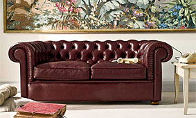 Chester piel vintage Messier Tonin Casa