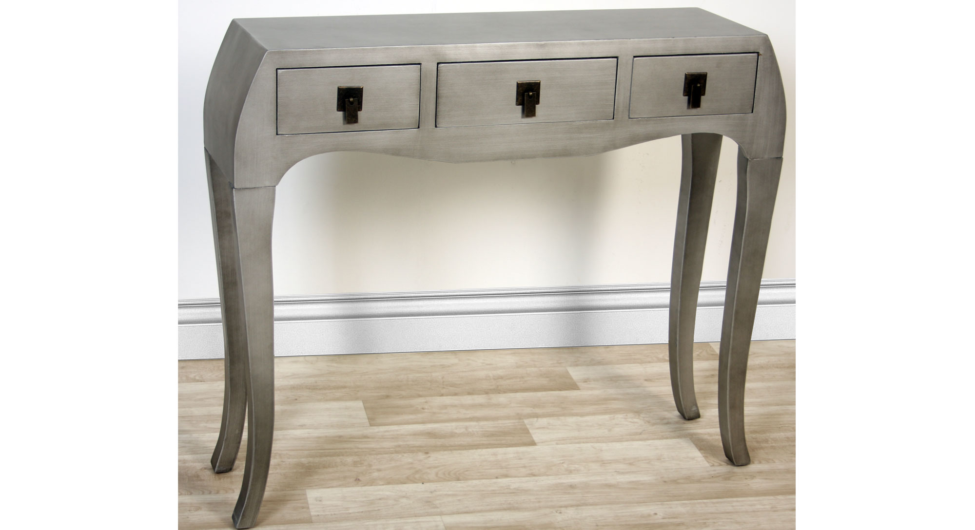 Consola 3 cajones plata Vintage Bise