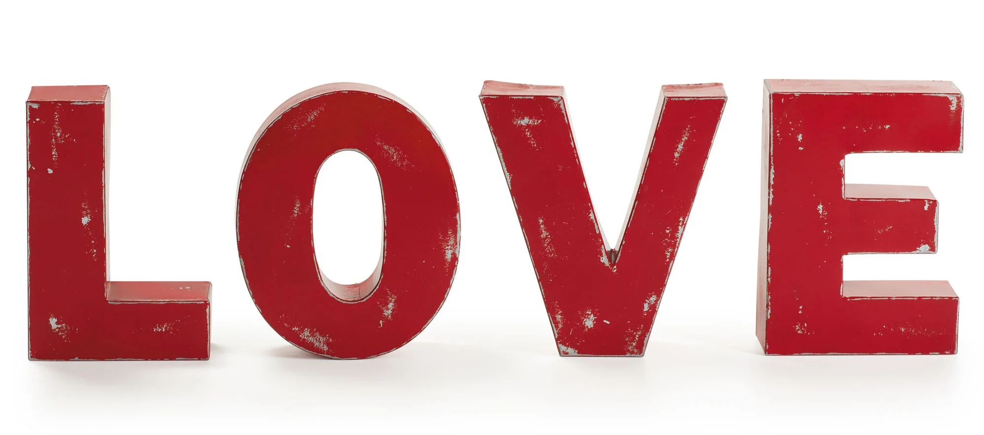 Set 4 Letras Decorativas Evol