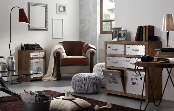 Salón industrial Vintage Droflim