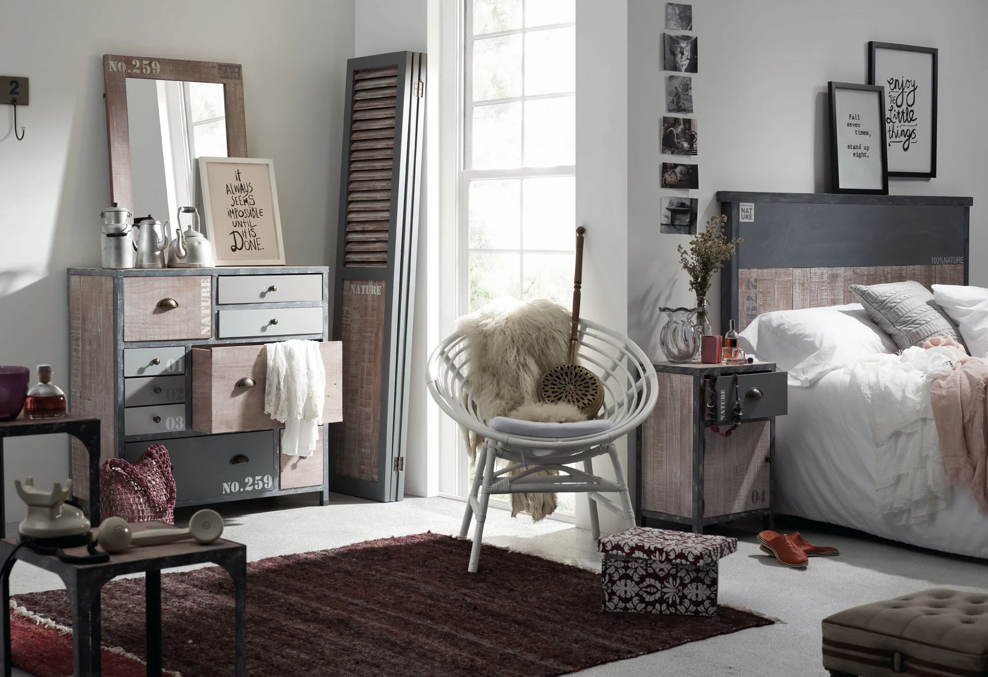 Dormitorio industrial Vintage Erutna II