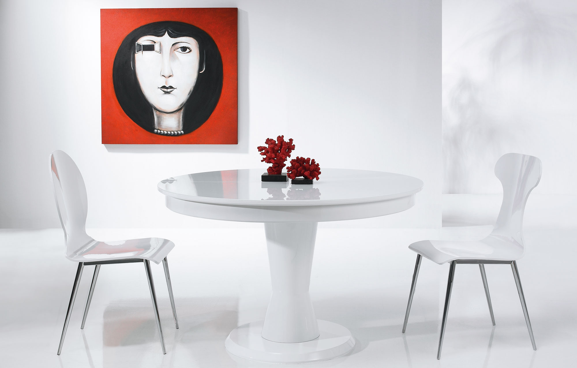 Mesa de Comedor extensible Moderna Dabo