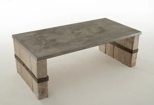 Mesa de Centro Vintage tapa fina Olivino