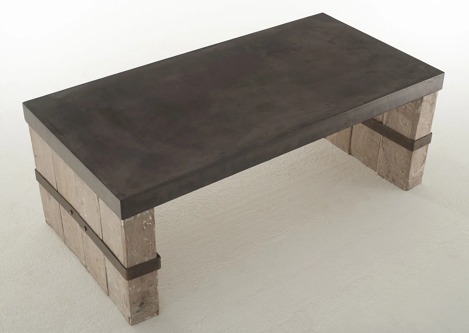 Mesa de Centro Vintage tapa gruesa Olivino