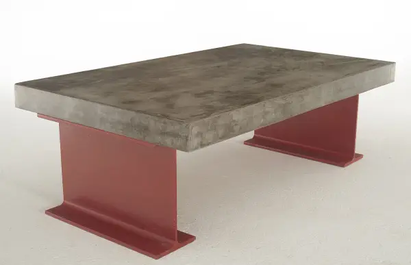 Mesa de Centro Vintage tapa gruesa Rutilo
