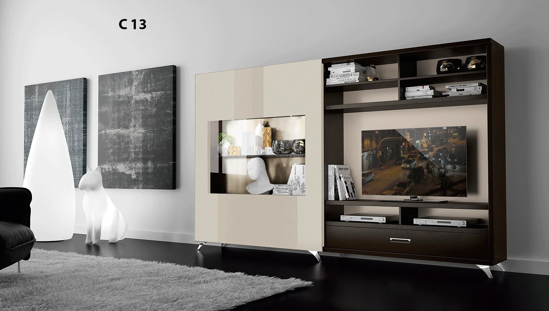 Mueble de salón compacto mas Premiere