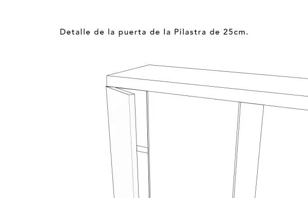 Mueble de salón compacto Exclusive
