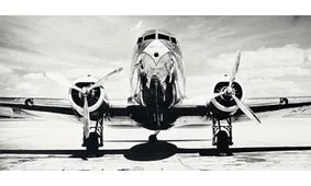 Cuadro canvas passenger airplane Cuadro canvas passenger airplane