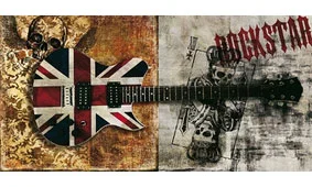 Cuadro canvas rockstar Cuadro canvas rockstar