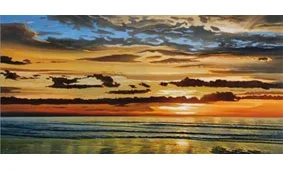 Cuadro canvas alba sul mare Cuadro canvas alba sul mare
