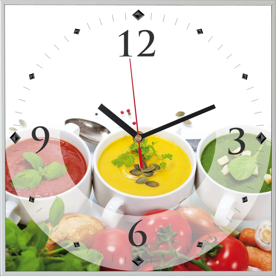 Reloj Cuadrado Salsero
