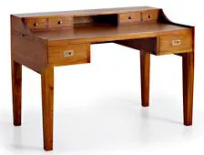 Mesa de escritorio 6 cajones Colonial Star