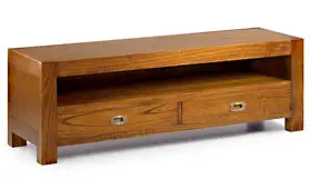 Mueble tv 2 cajones 1 hueco Colonial Star