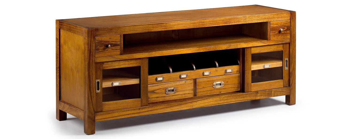 Mueble tv 4 cajones Colonial Star