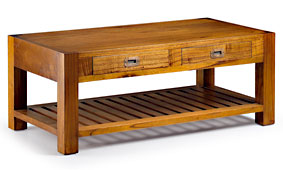 Mesa de centro 2 cajones Colonial Star
