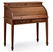 Bureau grande con  persiana y bandeja Vintage