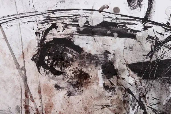 Cuadro Abstracto sobre lienzo Ref