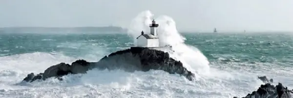 Cuadro Canvas Le phare de Tévennec
