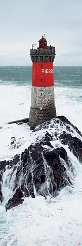 Cuadro Canvas Le phare des Pierres Noires
