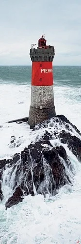 Cuadro Canvas Le phare des Pierres Noires