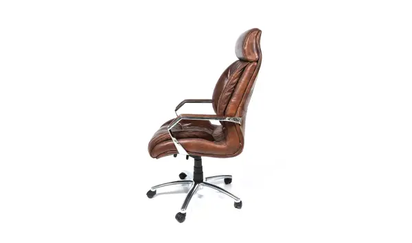 Sillón despacho piel anticuario