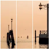 Cuadros Tríos Canvas Bonsoir Venise