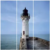 Cuadros Triós Canvas le phare Saint Valery Colour