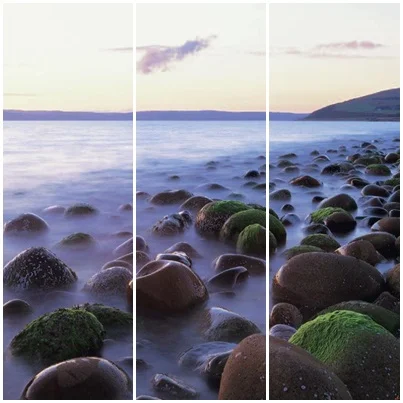 Cuadros Tríos Canvas Les rochers-Ecosse