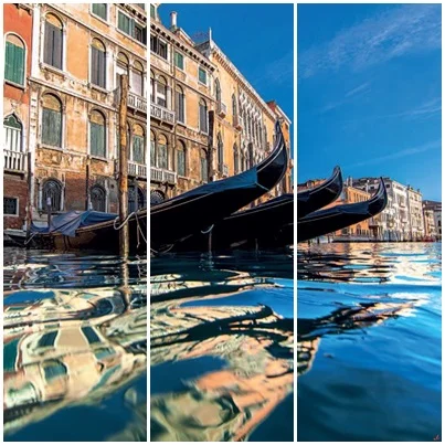 Cuadros Tríos Canvas Venise