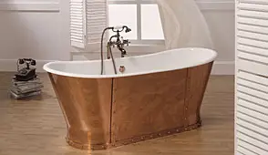 Bañera de cobre París