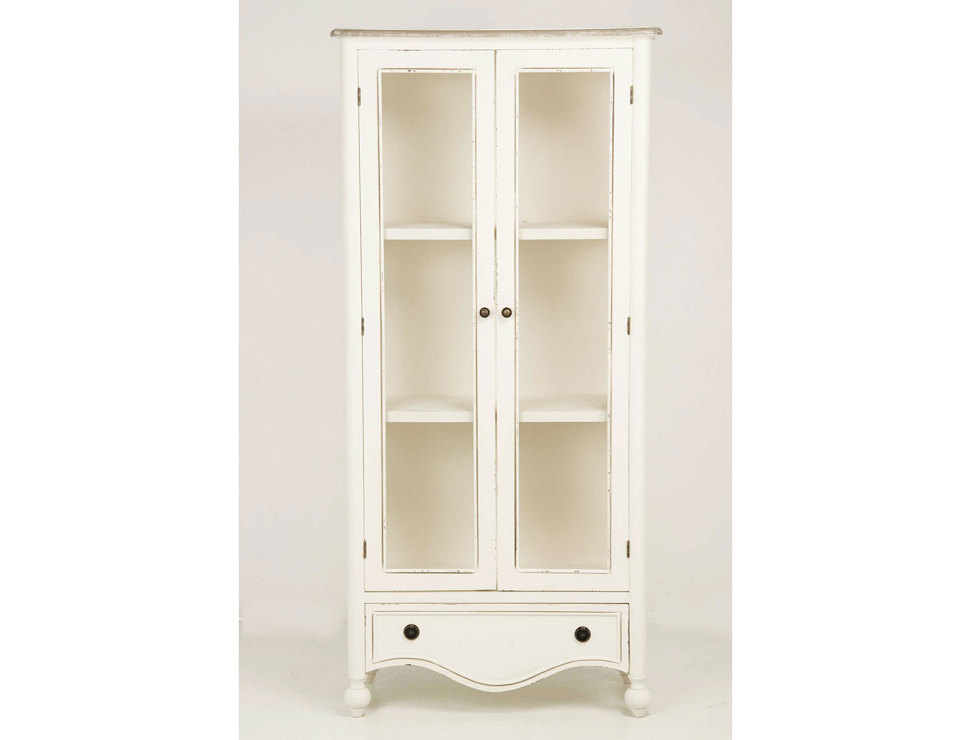 Vitrina blanco roto vintage Le Cruiset