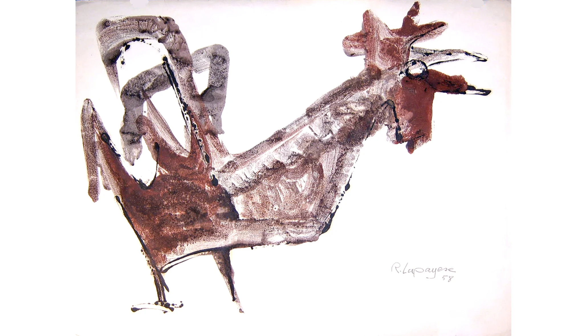 Cuadro Gallo 1 Decorativo