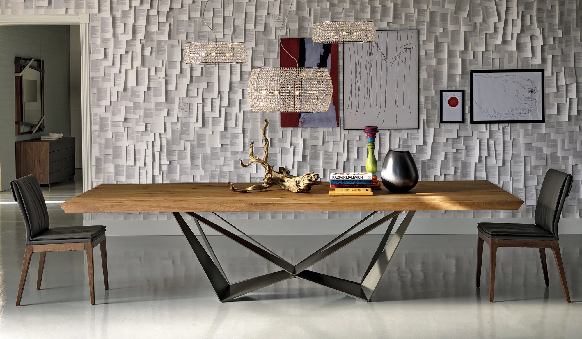 Mesa de comedor Moderna Skorpio