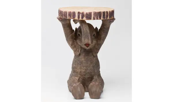 Mesilla auxiliar vintage elefante