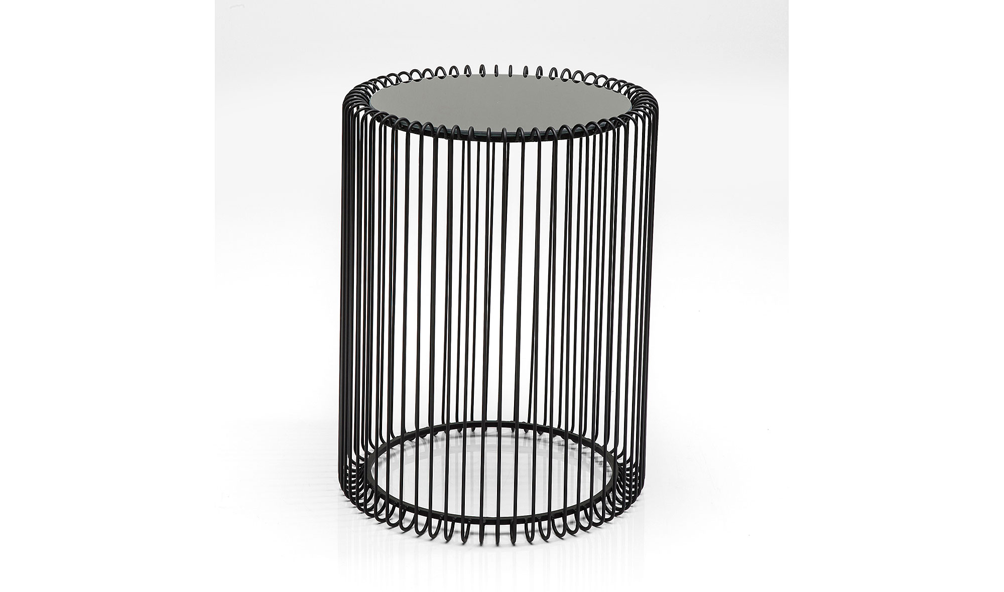 Set dec 2 Mesas auxiliares Wire negro
