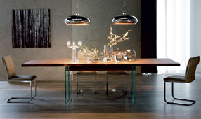 Mesa de comedor extensible madera Ikon Cattelan