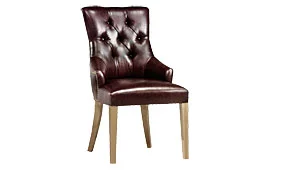 Silla Bertram Cooper piel antic Silla Bertram Cooper piel antic
