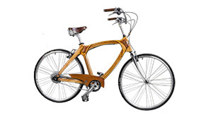 Bicicleta de madera Vintage Rotterdam  