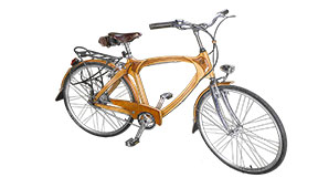 Bicicleta de madera Vintage Eindhoven