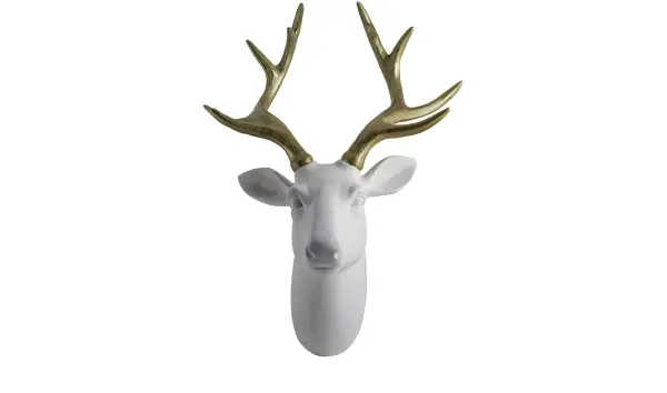 Rudolf Cabeza Blanca Astas Oro