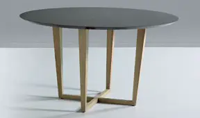 Mesa de comedor redonda Vintage Sanda