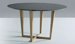 Mesa de comedor redonda Vintage Sanda