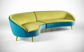 Sofa 3 plazas vintage Baltimore