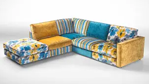 Sofa 3 plazas vintage Houston